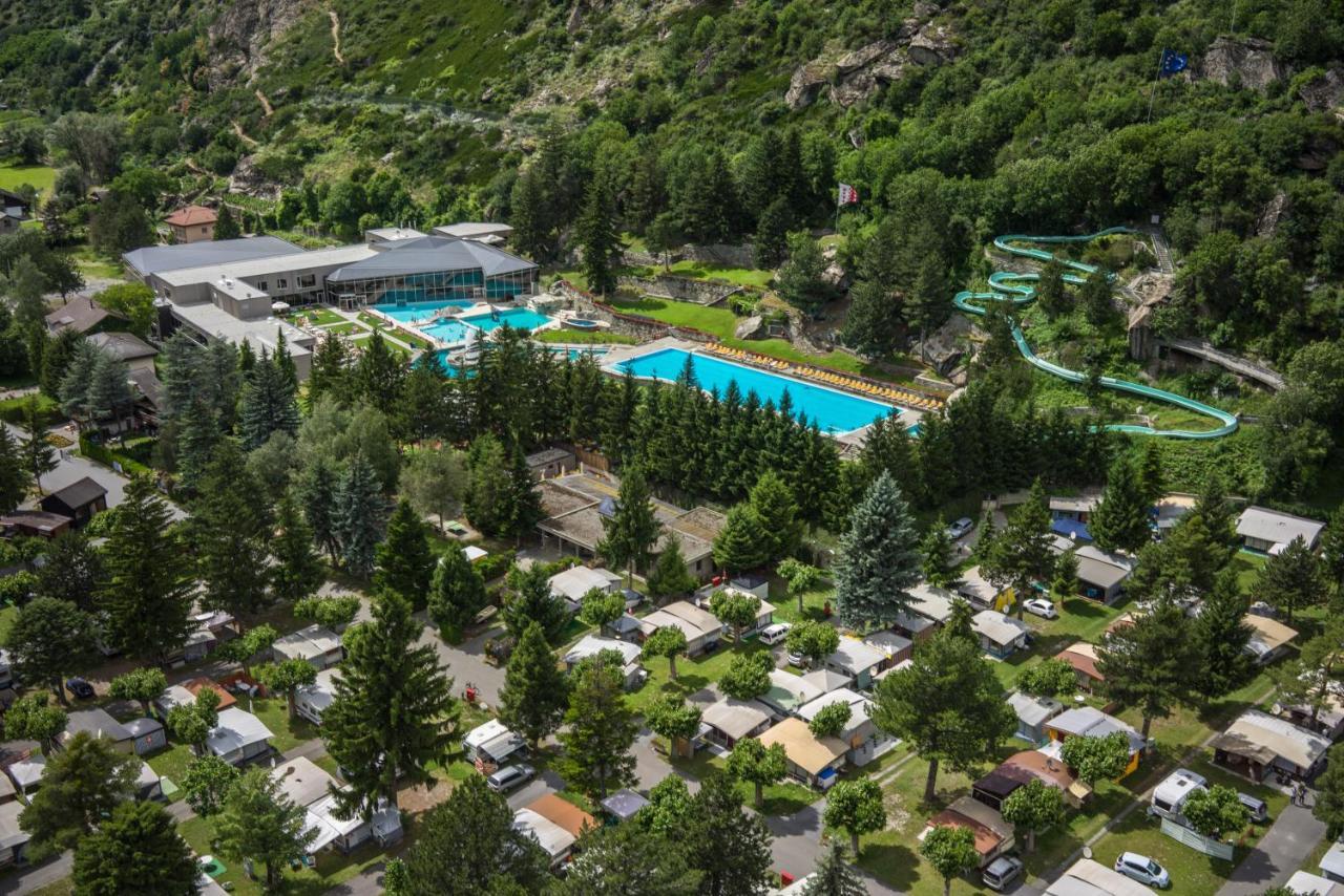 Camping/ Thermalbad Brigerbad Mit Bed & Breakfast Esterno foto