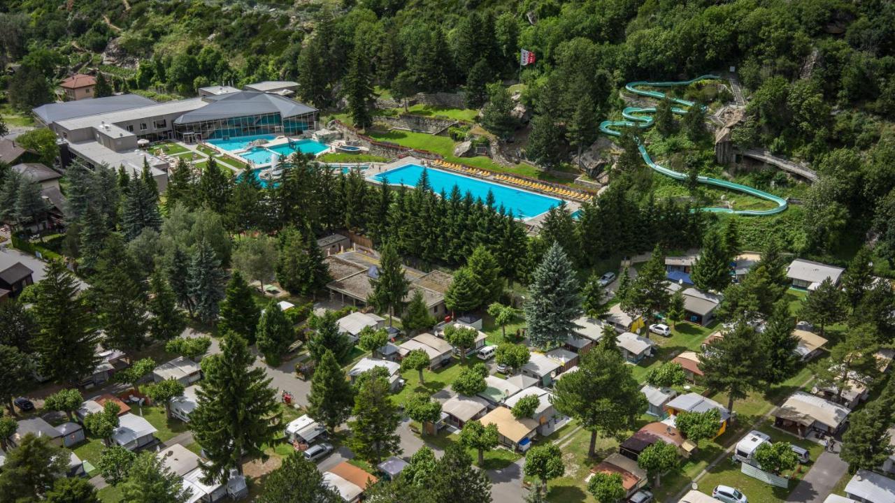 Camping/ Thermalbad Brigerbad Mit Bed & Breakfast Esterno foto