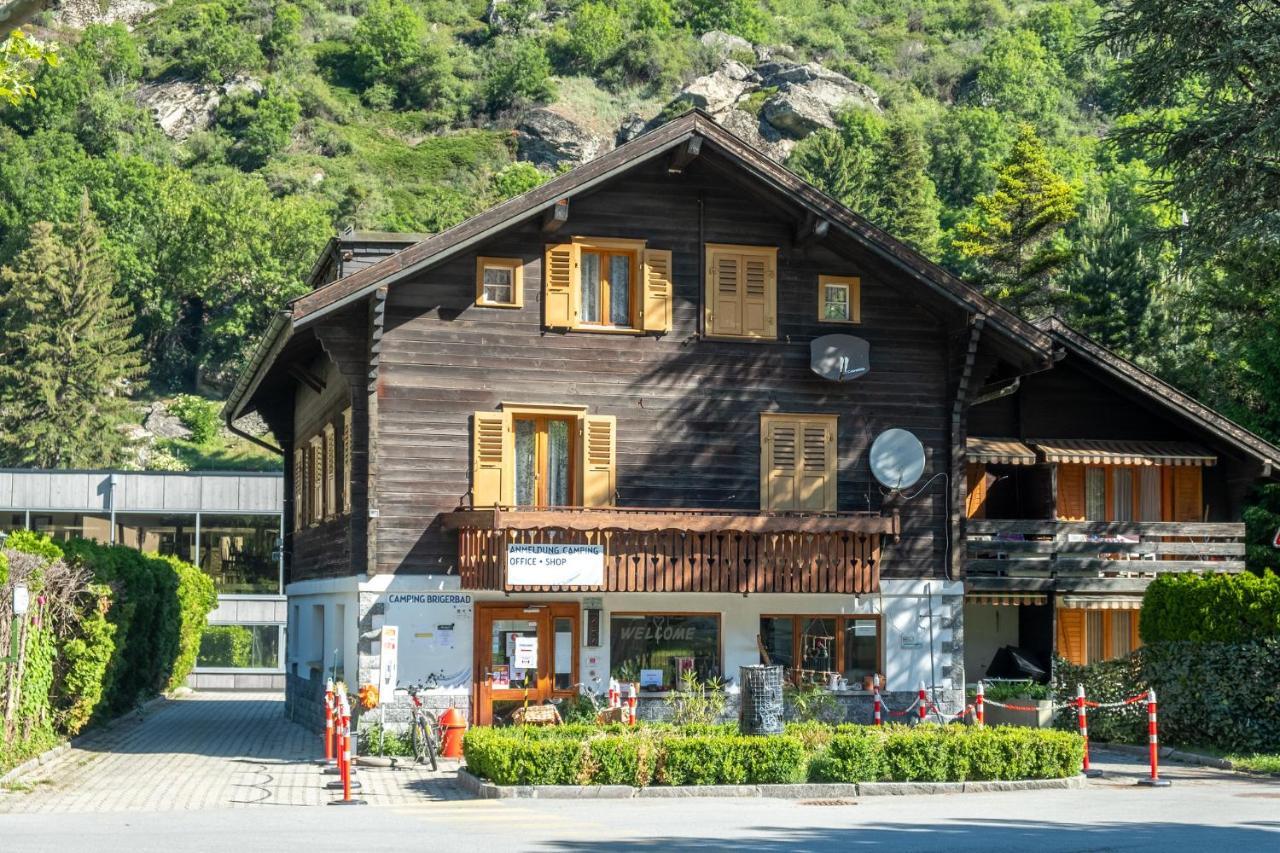 Camping/ Thermalbad Brigerbad Mit Bed & Breakfast Esterno foto